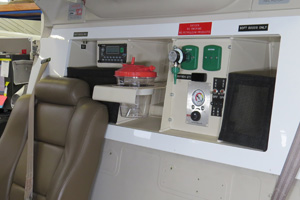 Bell 407 Medical Interior